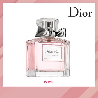 ❤️ 1แถม1 ❤️ "น้ำหอมแท้" น้ำหอมผู้หญิง Dior Miss Dior Blooming Bouquet EDT ขนาด 5ml. แถมน้ำหอมจิ๋ว 2ml. พร้อมส่ง