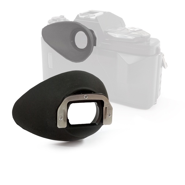 Panagor PM Ear Shape Rubber Eye cup eye piece สําหรับ Nikon Canon Pentax M Minolta ฯลฯ...