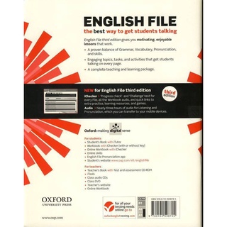 Se-ed (ซีเอ็ด) : หนังสือ English File 3rd ED Elementary  Workbook without Key +CD-ROM (P)