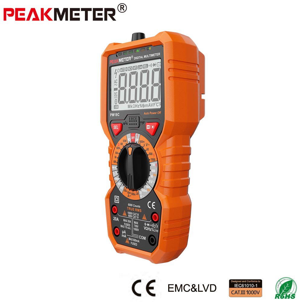 Peakmeter pm18c подключение блютуз