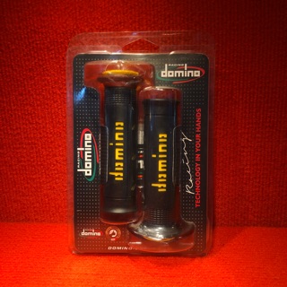 ปลอกแฮนด์ DOMINO แท้ สีดำ/เหลือง
