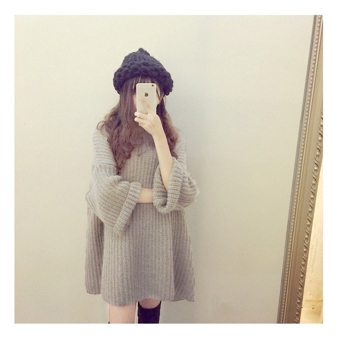 พร้อมส่ง เสื้อ Korean Autumn Sweater sweater dress