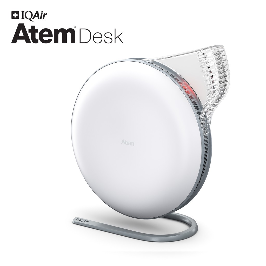 IQAir เครื่องฟอกอากาศ ATEM DESK (สีขาว)