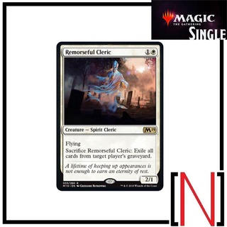 [MTG][Single][M19] Remorseful Cleric ระดับ Rare [ภาษาอังกฤษ]