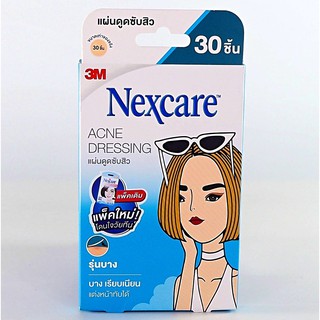 3M NEXCARE แผ่นซับสิว บาง 30PCS