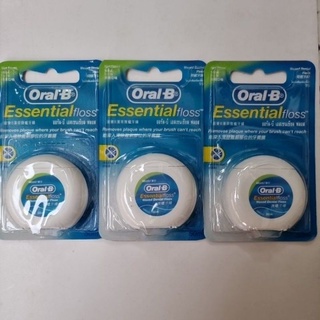 ไหมขัดฟันออรัลบี (OralB) ของแท้ เอสเซนเชียลฟลอสความยาว50เมตร พร้อมส่ง