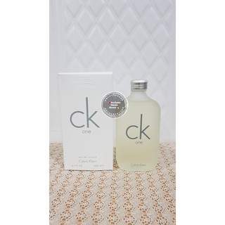 ของแท้!!! Calvin Klein CK One EDT Unisex Perfume 100ml &amp; 200ml กล่องขาย (พร้อมส่งค่ะ)