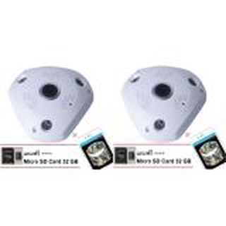 กล้อง IP Camera 360 องศา VR Camera (3D Panoramic Camera) แถมเมม 32 gb x 2 ชุด