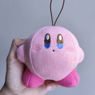 #พวงกุญแจ #ตุ๊กตา #เคอร์บี้ #Kirby Star #Knitted #Fabric #งานผ้าถัก #ลิขสิทธิ์แท้ สวยมาก ป้ายชัด นานๆได้มาที