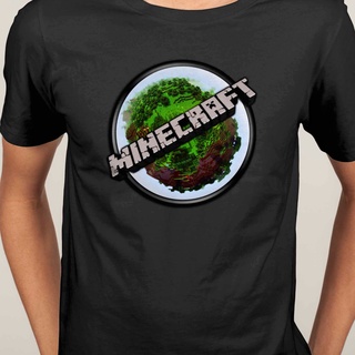 เสื้อยืด cartoonเกม Minecraft เสื้อยืดคอกลมแขนสั้นผู้ชาย | เสื้อยืด ชุดลำลอง | เสื้อยืดผู้ชาย | แฟชั่นลำลองและเรียบง่าย