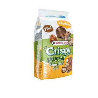 Versele-Laga Crispy Muesli Hamsters &amp; Co, 1kg. คริสปี้มูสลี่ อาหารแฮมสเตอร์,1kg.