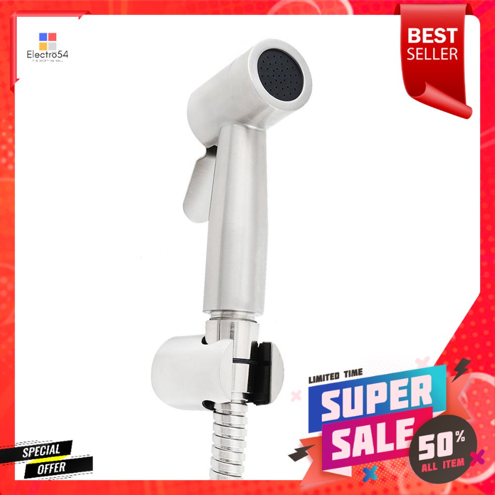 สายฉีดชำระครบชุดSS CT9901SA(HM)RINSING SPRAY SET COTTO CT9901SA(HM) STAINLESS STEEL