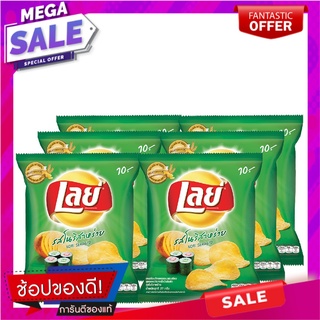 เลย์ มันฝรั่งแท้ทอดกรอบ รสโนริสาหร่าย 27 กรัม x 6 ซอง Lays Classic Nori Seaweed 27 g x 6 Bags