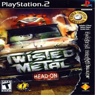 แผ่นเกมส์[PlayStation2] Twisted Metal Head On Extra Twisted