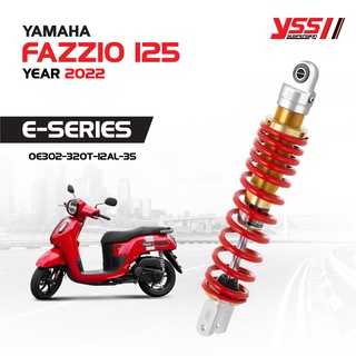 โช้คอัพ YSS รุ่น E-SERIES สำหรับสกู๊ตเตอร์รุ่น YAMAHA FAZZIO 125 ปี 2022