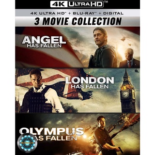 4K UHD หนัง Has Fallen Collection ฝ่าวิกฤติ วินาศกรรมทำเนียบขาว