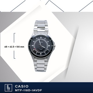 นาฬิกาข้อมือ casio MTF-118D-1AVDF