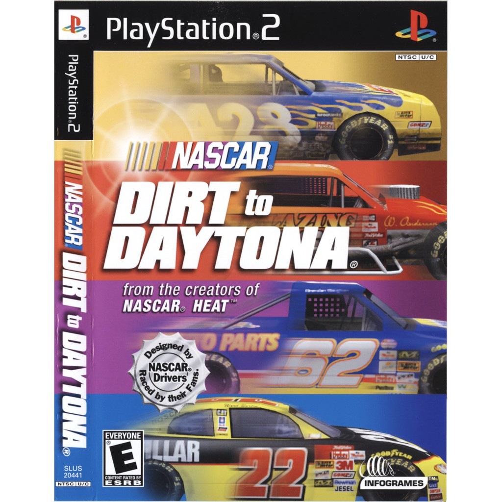 แผ่นเกมส์ Nascar Dirt to Daytona PS2 Playstation 2 คุณภาพสูง ราคาถูก