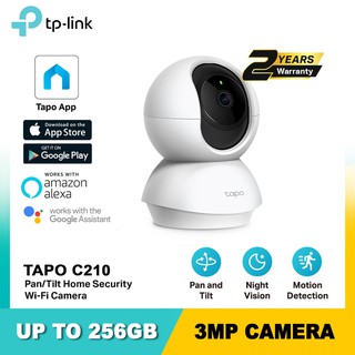 กล้องวงจรปิดไร้สาย TP-LINK (Tapo C210) Pan/Tilt Home Security Wi-Fi Camera ภาพคมชัด 3 ล้านพิกเซล