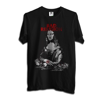 Bad RELIGION-MONALISA / hardcore เสื้อวงพังก์ / Merchcons-Black Tag