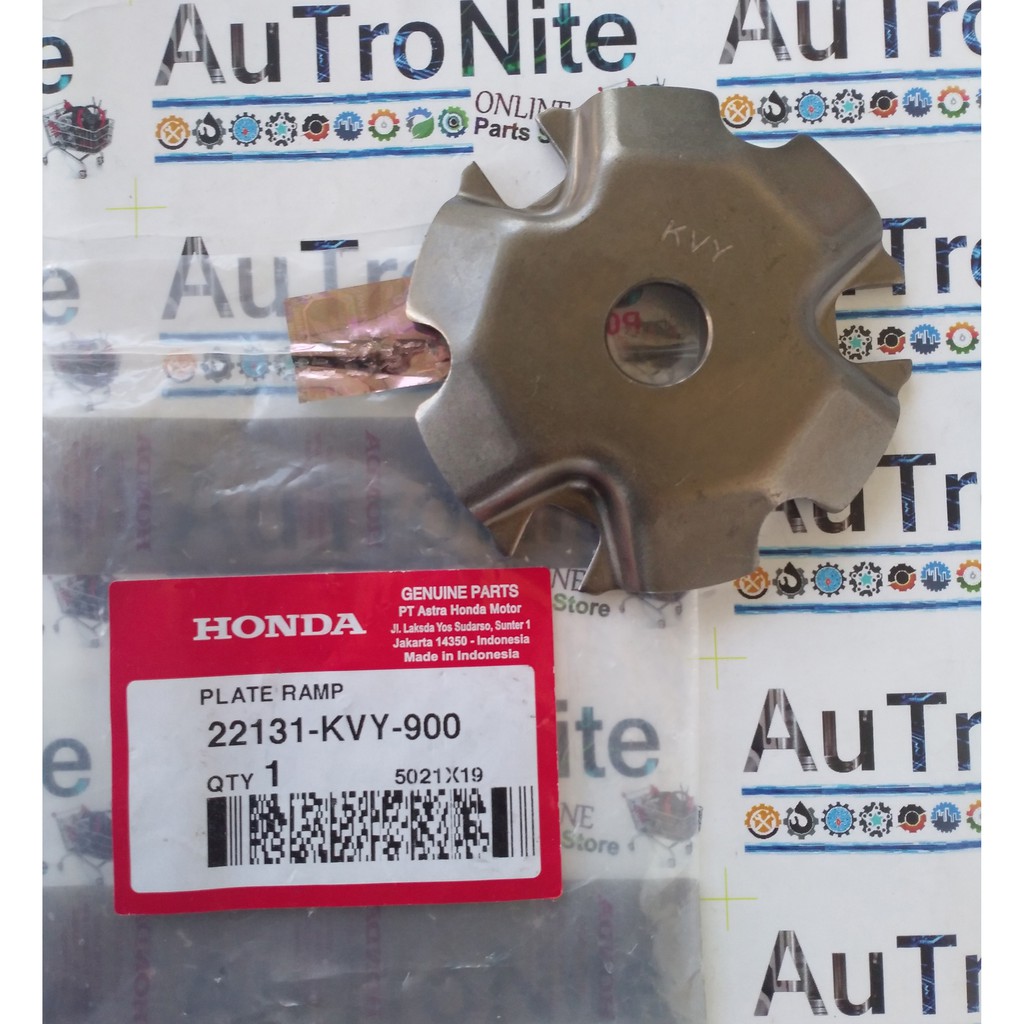Original Honda Beat Scoopy Spacy คาร์บูเรเตอร์ 22131-KVY-900 Roller Ramp Plate 22131KVY900