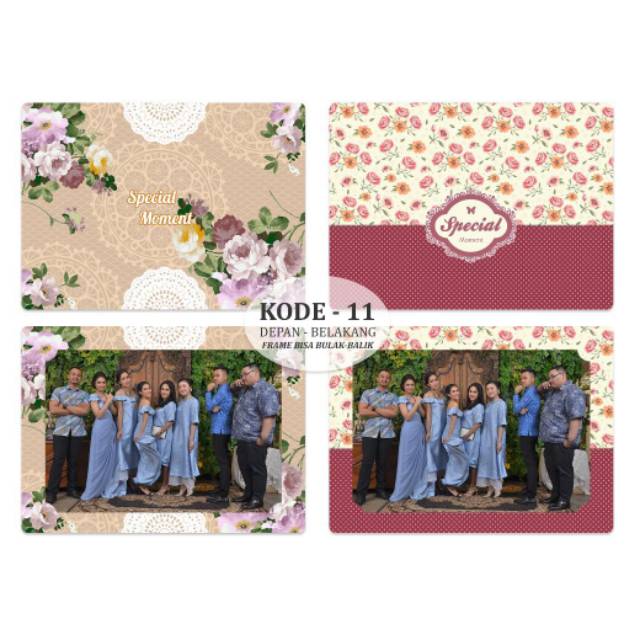 Photobooth Frame ทําจากกระดาษแข็งหนา 310g | รหัส -11