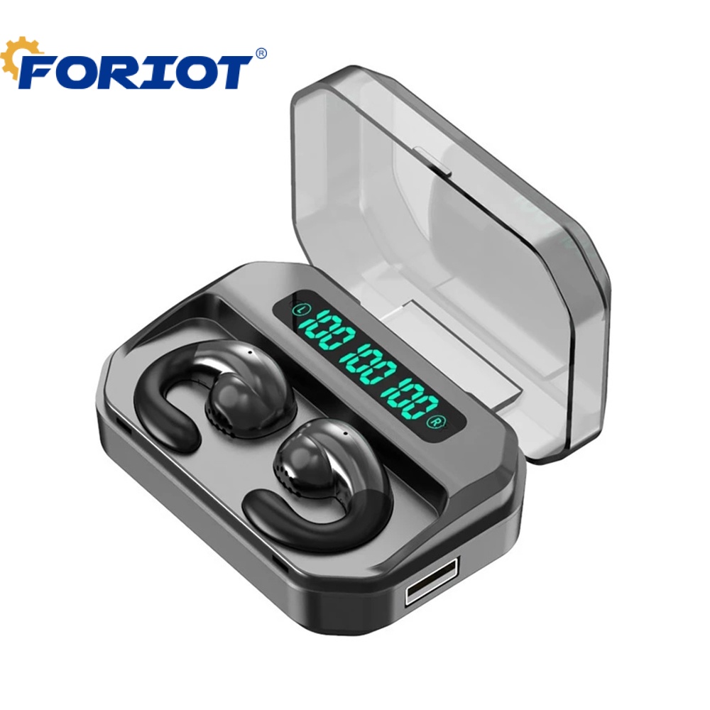 FORIOT A99 TWS Wireless Noise Cancelling headphones Over Ear Hook