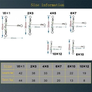 ZHAGUMT366KB 5 ชิ้น/ล็อต 3 ทาง connector Wivels Bearing Hot Brass Barrel ทนทาน luminous