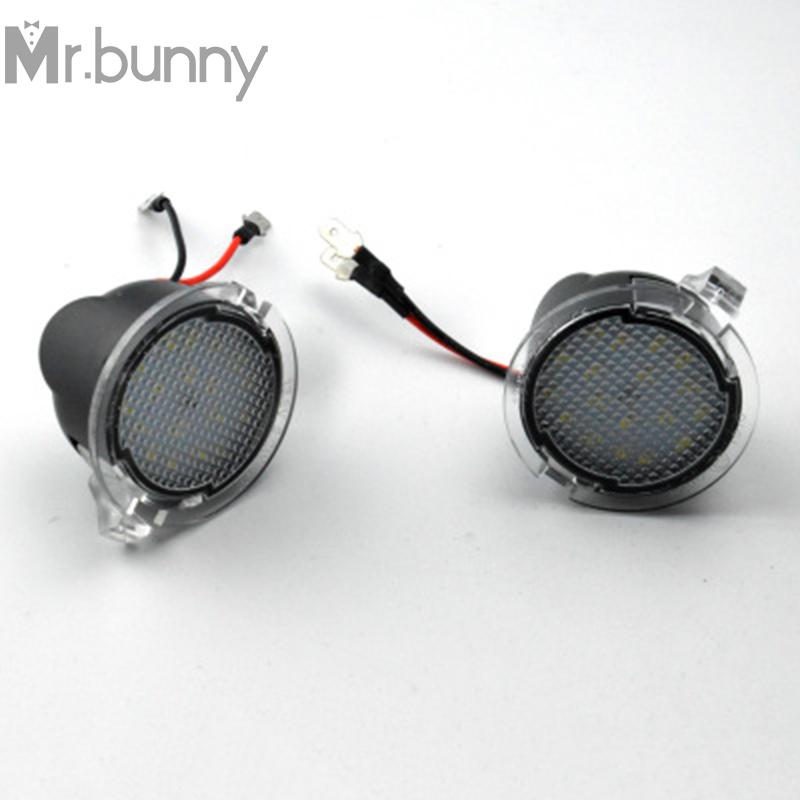 2 X Bright White 18 Smd ไฟ Led กระจกมองข้างติดรถยนต์สําหรับ Ford Ranger 2015-2017 - รูปที่ 4