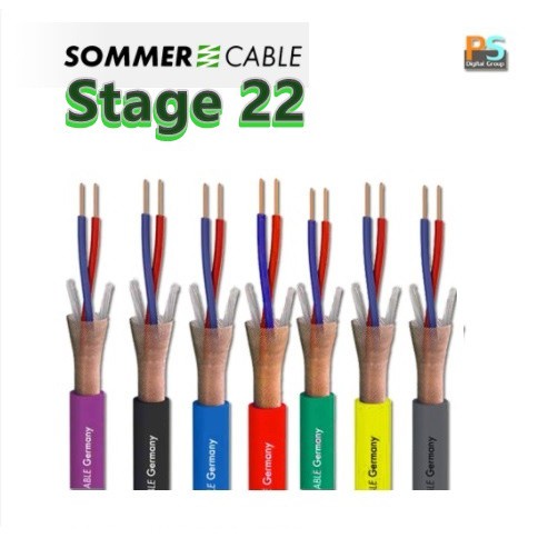 สายสัญญาณ Sommer Stage 22 เมตรละ 90 บาท