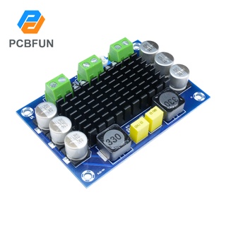 Pcbfun บอร์ดขยายเสียงสเตอริโอดิจิทัล TPA3116D2 1*100W XH-M542 TPA3116 พลังงานสูง สองช่อง