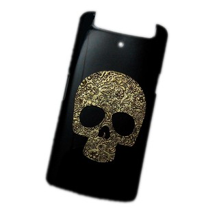 Black Case for OPPO N1 Mini N3 Realme 5 5i 5s 6i C3 C11 Retro Metal Bronze Skull Hard Back Cover