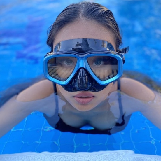 หน้ากากดำน้ำ Odyssey ✅ สินค้าของแท้ 💯 รุ่น Cedar Freediving Mask Low volume หน้ากากฟรีไดฟ์ความจุอากาศต่ำ