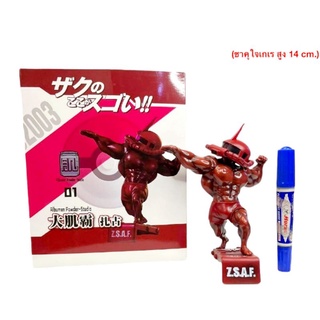 โมเดล Gundam Zaku กันดั้ม ซาคุ ใจเกเร ขนาด14cm. มีกล่อง