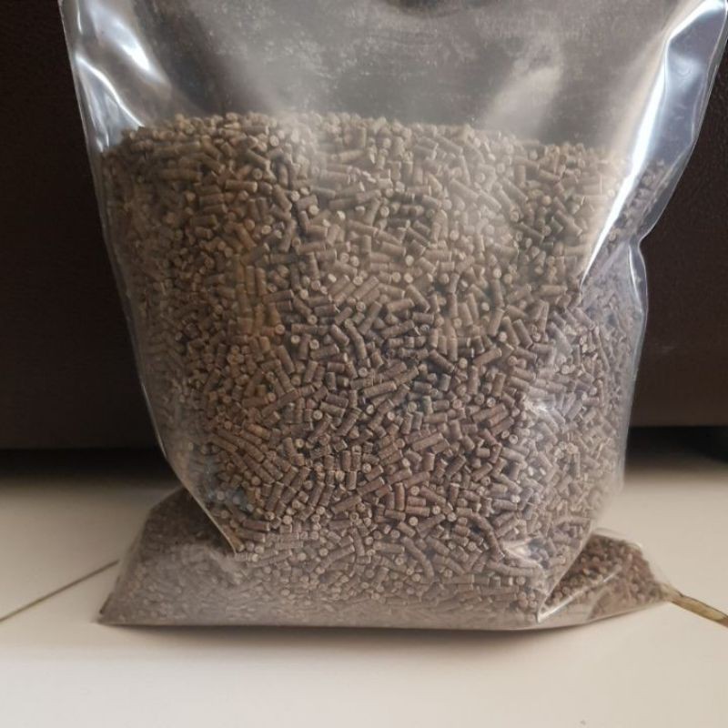 อาหารกุ้งชนิดเม็ดจม 500g เบอร์4 สำหรับกุ้งขนาดกลาง และกุ้งทั่วไป