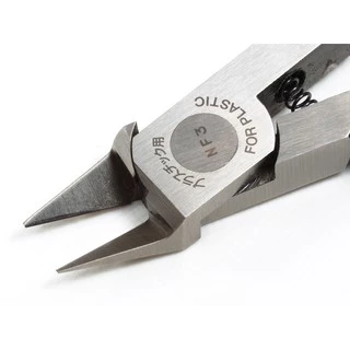 TAMIYA 74123 SHARP POINTED SIDE CUTTER for PLASTIC (SLIM JAW) ตัดชิ้นงานพลาสติก
