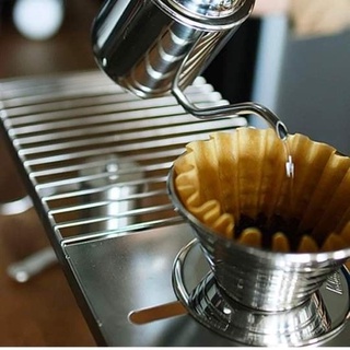 🇯🇵 HIGHMOUNT Drip &amp; Grill Stand, Adjustable Type, Silver  ขาตั้งดริปพร้อมตะแกรงต้มน้ำหยด 🇯🇵