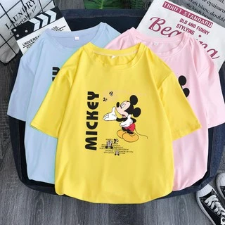 เสื้อยืดแฟชั่นผู้หญิงคอกลมแขนสั้นสไตล์เกาหลีD153