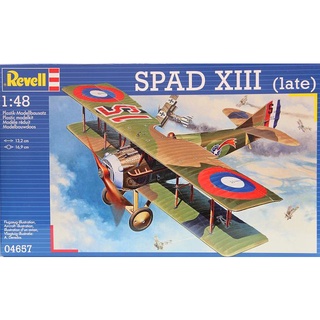 พลาสติก โมเดล ประกอบ REVELL สเกล 1/48 SPAD XIII (late) (04657)