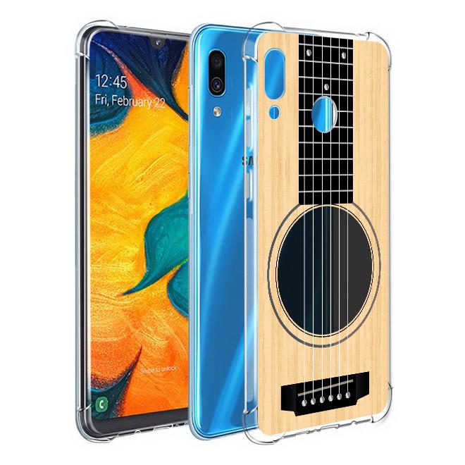 เคส สำหรับ Samsung Galaxy A30 Anti-Shock Protection TPU Case [GUITAR]