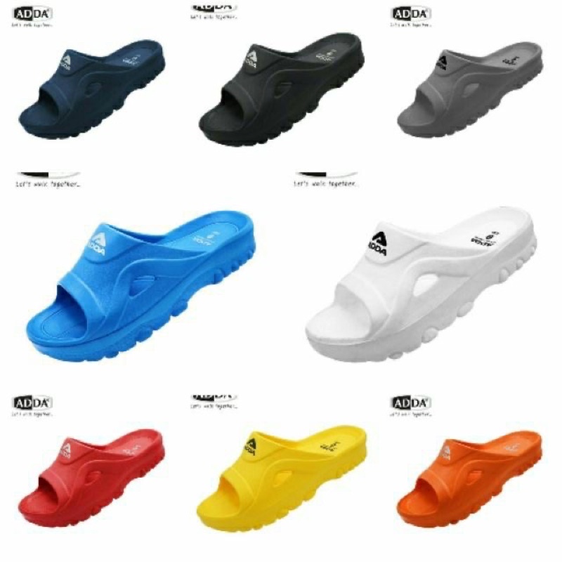 (ลูกค้าใหม่ราคา1บาท)🩴ADDA รุ่น 522 01 🩴แท้ 100% รองเท้าแตะแบบสวม 52201 ไซส์ 4-9