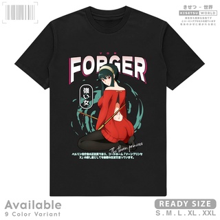 T-shirt  เสื้อยืด ลายการ์ตูนอนิเมะ SPY x FAMILY YOR FORGER THE THORN PRINCESS มังงะ Waifu สไตล์ญี่ปุ่น x A1663S-5XL