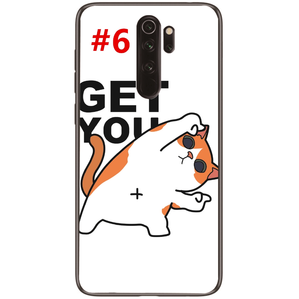 เคสโทรศัพท์มือถือ TPU ลายแมวน่ารัก Xiaomi Redmi Note 8 Pro #8