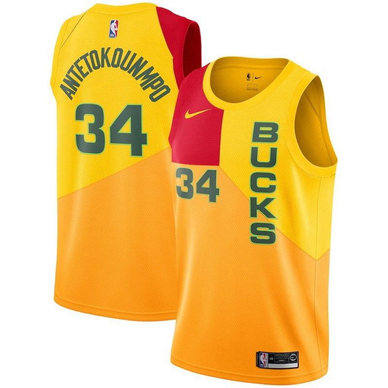 bucks yellow jersey