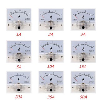 ★COME★85L1 AC Panel Meter Analog Panel Ammeter Dial Current Gauge Pointer Ammeter