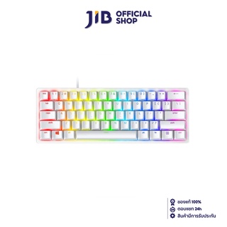 RAZER KEYBOARD (คีย์บอร์ด) HUNTSMAN MINI MERCURY EDITION LINEAR RED SWITCH (EN)