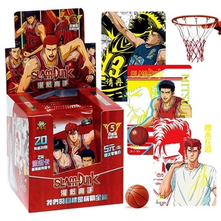 ของเล่นเด็กการ์ด Slam Dunk Hanamichi ซากุระ Rukawa Kaede Akagi Takenori Miyagi Ryota สําหรับเด็ก