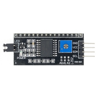 Pcf8574 IIC I2C TWI SPI Serial บอร์ดโมดูลแปลงอินเตอร์เฟซ 1602 2004 LCD LCD LCD1602