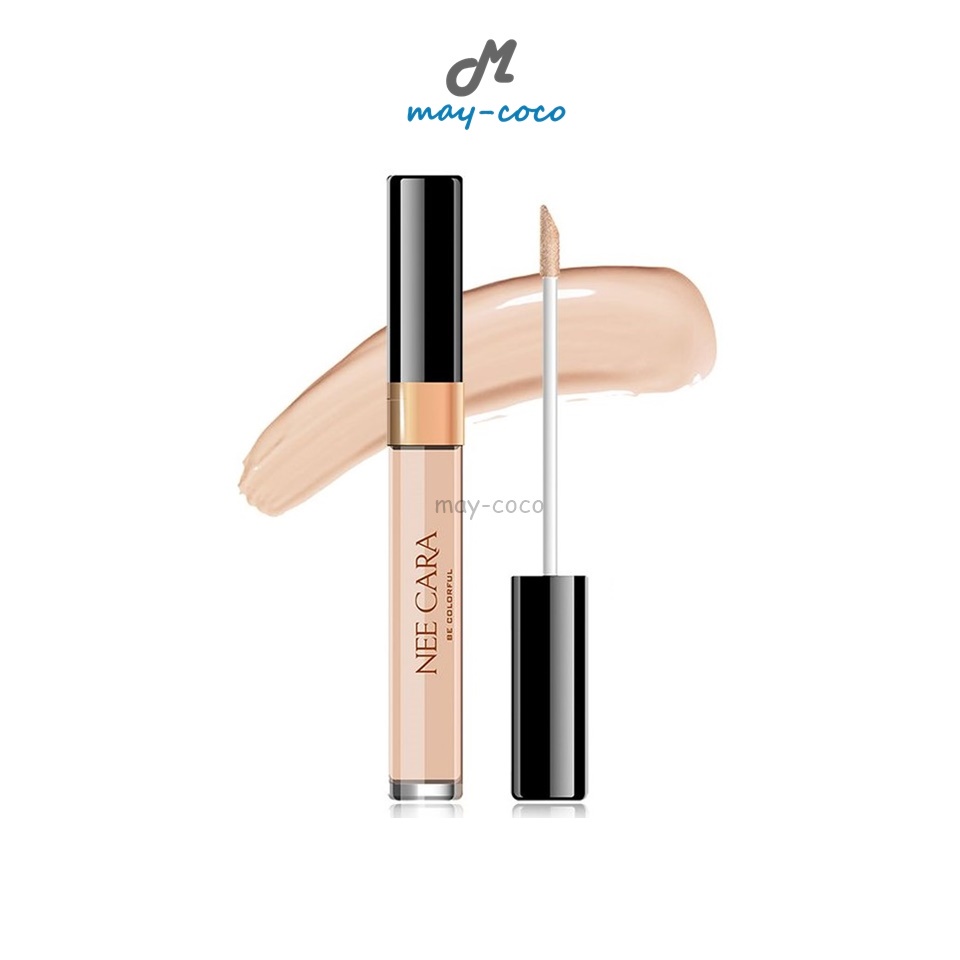 ถูก/แท้/มีไลฟ์ คอนซีลเลอร์ Nee Cara Magic Away Liquid Concealer ปกปิด รอยดำ รอยแดง รอยคล้ำใต้ตา หน้าเนียน ผิวใส ผิวเนียน
