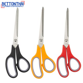 Deli 38369 Scissors 230 mm กรรไกรสแตนเลส ขนาด 230mm (9 นิ้ว) คละสี 1 ชิ้น ยี่ห้อ Deli กรรไกร กรรไกรสแตนเลส office school